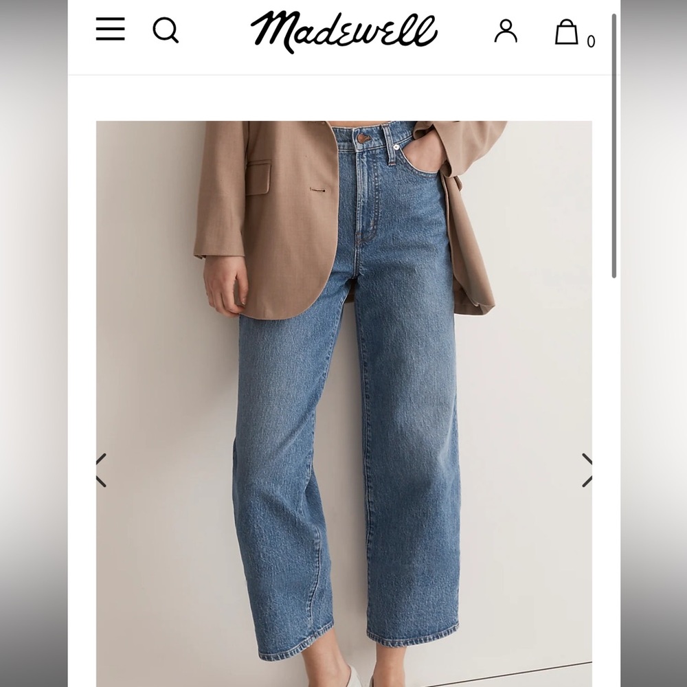 Madewell Balloon Jeans - Size 25